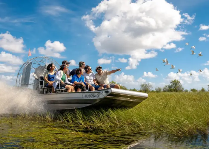 Excursion a los Everglades en hidrodeslizador (airboat) desde Miami (Holiday Park)